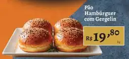 Novo Atacarejo Pão Hambúrguer com Gergelin oferta