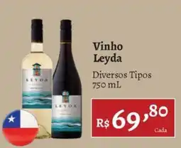Novo Atacarejo Vinho Leyda oferta