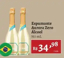 Novo Atacarejo Espumante Aurora Zero Álcool oferta