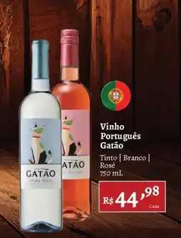 Novo Atacarejo Vinho Português Gatão oferta