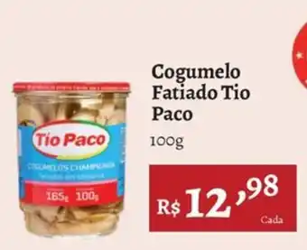 Cogumelo Fatiado Tio Paco