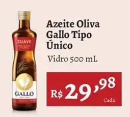 Novo Atacarejo Azeite Oliva Gallo Tipo Único oferta