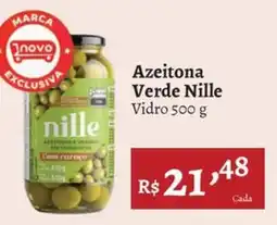 Novo Atacarejo Azeitona verde nille oferta
