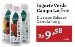 Novo Atacarejo Iogurte Verde Campo Lacfree oferta