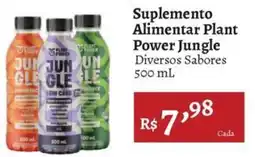 Novo Atacarejo Suplemento Alimentar Plant Power Jungle Diversos Sabores oferta