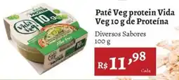 Novo Atacarejo Patê Veg protein Vida Veg oferta