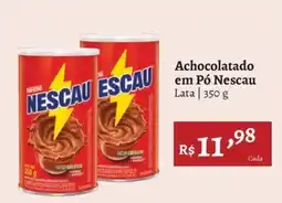 Novo Atacarejo Achocolatado em pó nescau oferta