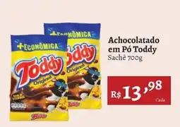 Novo Atacarejo Achocolatado em Pó Toddy Original oferta