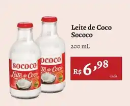 Novo Atacarejo Leite de Coco Sococo oferta