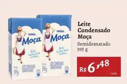 Novo Atacarejo Leite Condensado Moça Semidesnatado oferta
