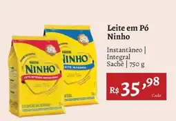Novo Atacarejo Leite em pó ninho oferta