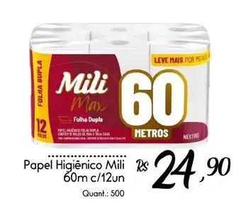 Papel Higiênico Mili