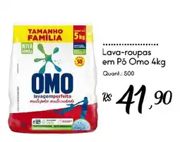 Giassi Supermercados Lava-roupas em Pó Omo 4kg oferta