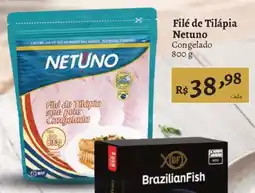 Novo Atacarejo Filé de Tilápia Netuno oferta