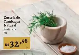 Novo Atacarejo Costela de Tambaqui Natural oferta