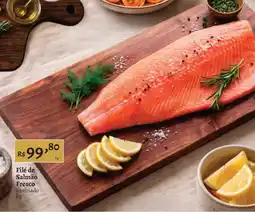 Novo Atacarejo Filé de Salmão Fresco oferta