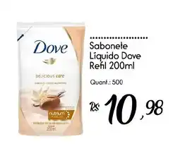 Giassi Supermercados Sabonete liquido dove refil 200ml oferta