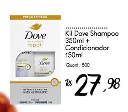 Giassi Supermercados Kit Dove Shampoo oferta