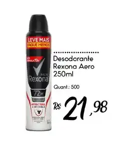 Giassi Supermercados Desodorante Rexona Aero oferta