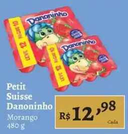 Novo Atacarejo Petit Suisse Danoninho Morango oferta