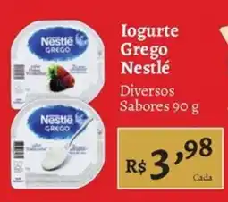 Novo Atacarejo Iogurte Grego Nestlé oferta