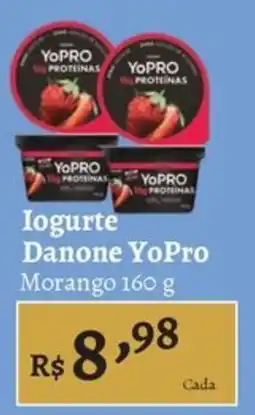 Novo Atacarejo Iogurte Danone YoPro Morango oferta