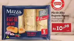 Novo Atacarejo Pão de Alho Baguete Mazza oferta