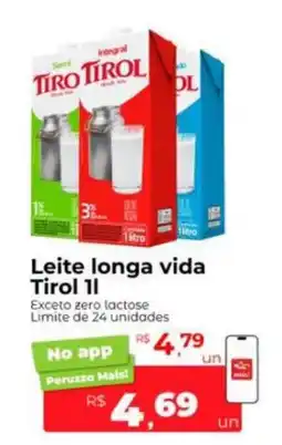 Peruzzo Leite longa vida Tirol 1l oferta