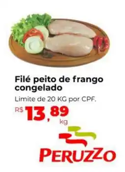 Peruzzo Filé peito de frango congelado oferta