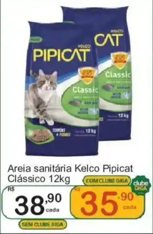 Areia sanitária Kelco Pipicat Clássico