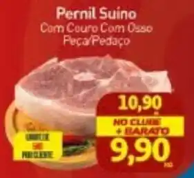 Pernil Suino Com Couro Com Osso