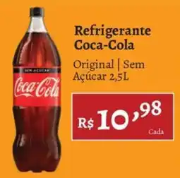 Novo Atacarejo Refrigerante Coca-Cola Original | Sem Açúcar oferta