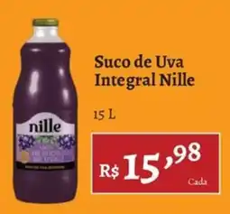 Novo Atacarejo Suco de Uva Integral Nille oferta