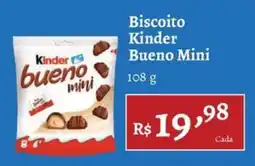 Novo Atacarejo Biscoito Kinder Bueno Mini oferta