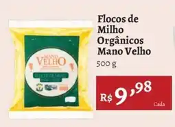 Novo Atacarejo Flocos de milho orgânicos mano velho oferta