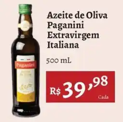Novo Atacarejo Azeite de Oliva Paganini Extravirgem Italiana oferta