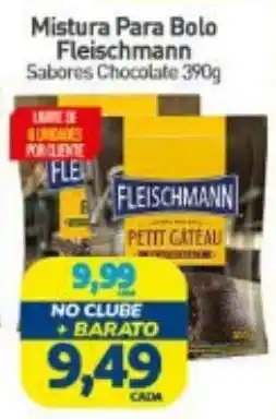Rede Bom Lugar Mistura Para Bolo Fleischmann Sabores Chocolate oferta