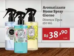 Novo Atacarejo Aromatizante Home Spray Giorno Diversos Tipos oferta