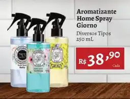 Novo Atacarejo Aromatizante Home Spray Giorno oferta