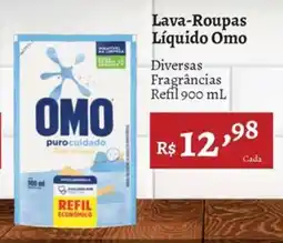 Novo Atacarejo Lava-Roupas Líquido Omo oferta