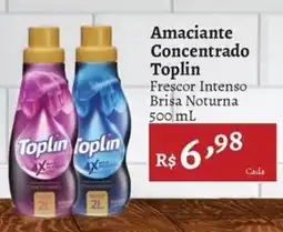 Novo Atacarejo Amaciantes concentrado toplin oferta