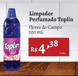 Novo Atacarejo Limpador Perfumado Toplin oferta
