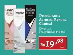 Novo Atacarejo Desodorante Aerossol Rexona Clinical oferta