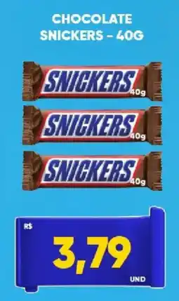Tatico chocolate snickers oferta