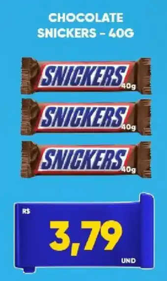Chocolate snickers