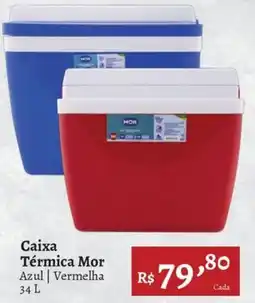 Novo Atacarejo Caixa Térmica Mor oferta