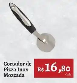 Novo Atacarejo Cortador de Pizza Inox Mozacada oferta