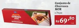 Novo Atacarejo Conjunto de Churrasco MOR oferta
