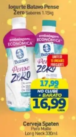 Rede Bom Lugar Iogurte Batavo Pense Zero Sabores oferta