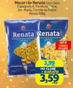 Rede Bom Lugar Macarrão renata com ovos oferta